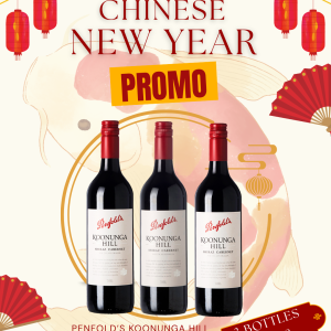 CNY Penfolds Koonunga Hill Shiraz Cabernet Set [750ML x 3]