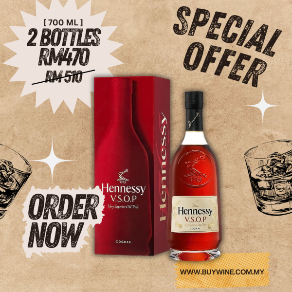 PROMO HENNESSY V.S.O.P [700ML x 2]