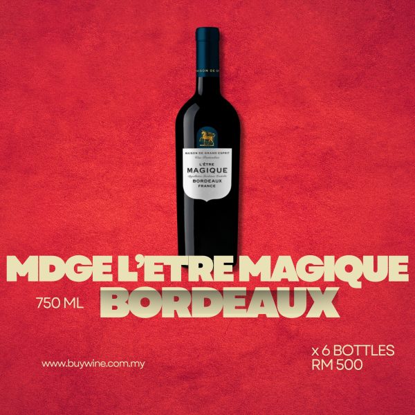 WH SALE MDGE L’ETRE MAGIQUE BORDEAUX [750ML x6]